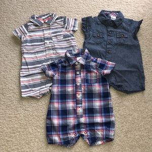 Carter’s Baby Boy Rompers
